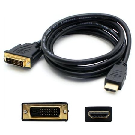 Output 12 ft. HDMI-DVI-D Male to Male Black Adapter Cable OU3752043